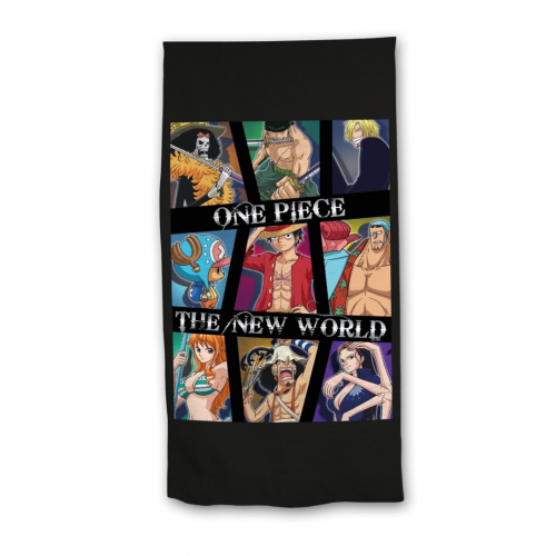 ONE PIECE - The New World - Strandhandduk 100% Polyester - 70x140cm AyMax