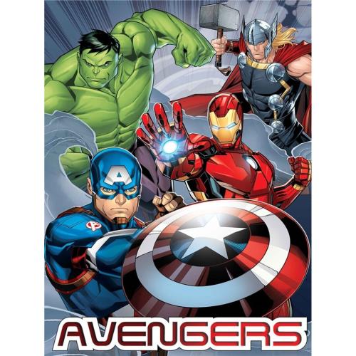 MARVEL - Flanel Blanket 110x150cm - Avengers AyMax