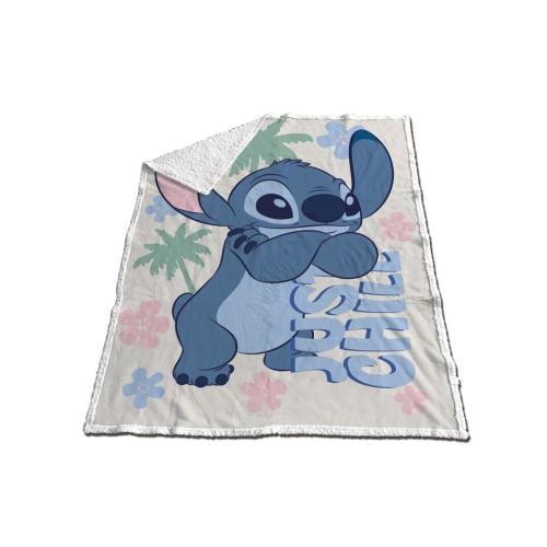 LILO & STITCH - Sherpa Blanket 130x170cm - Stitch Just Chill AyMax