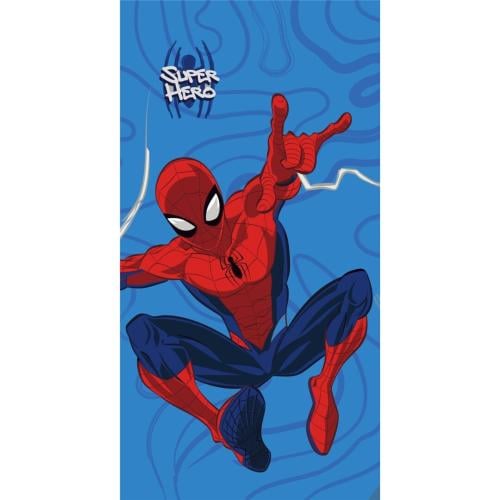 MARVEL - Spider-Man - Strandhandduk 100% Bomull - 70x140cm AyMax