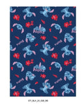 DISNEY - Flanel Blanket 110x150cm - Stitch "Aloha" AyMax