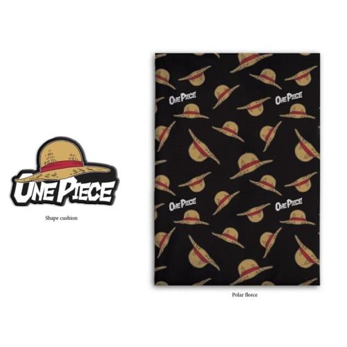 ONE PIECE - Straw Hat - Korallfilt 100x140 cm + Kudde AyMax