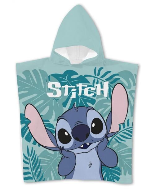 DISNEY - Stitch "Leaves" - Poncho 55x110cm AyMax