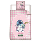 LILO & STITCH - Sooo Very Tired - Duvet Cover 140x200cm + 65x65cm AyMax