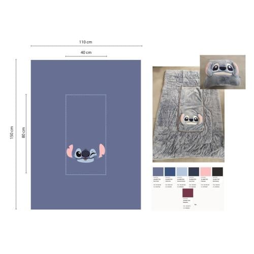 LILO & STITCH - Stitch - Kudde Filt AyMax