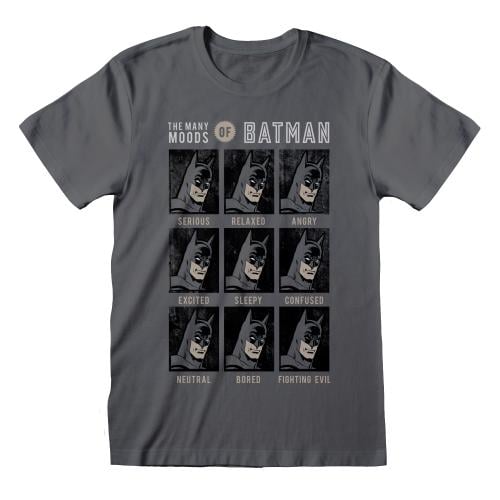 BATMAN - Emotions Of Batman - Unisex T-Shirt (S) Runns