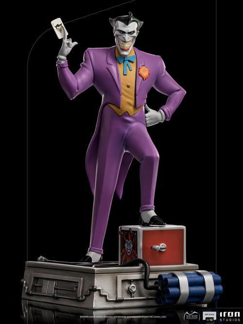 BATMAN THE ANIMATED SERIES - Joker - Figur Art Scale 1/10 21cm Iron Studios