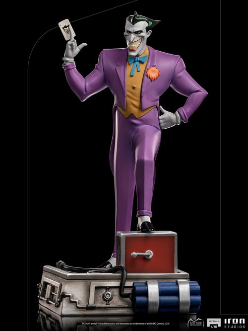 BATMAN THE ANIMATED SERIES - Joker - Figur Art Scale 1/10 21cm Iron Studios