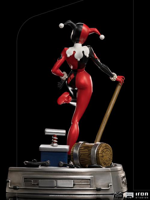 BATMAN THE ANIMATED SERIES - Harley Quinn - Figur Art Scale 1/10 20cm Iron Studios