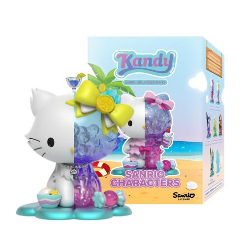 HELLO KITTY - Kandy - Sanrio Sea Breeze Series (Display 6 Fig.) Mighty Jaxx