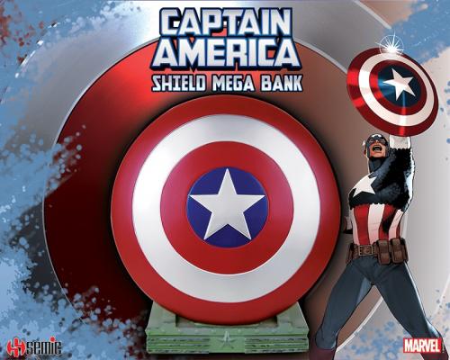 MARVEL - Captain America - Mega Sparbössa Shield - 25cm Semic