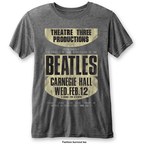 THE BEATLES - T-Shirt BurnOut Col - Carnegie Hall - Men (S) Rockoff