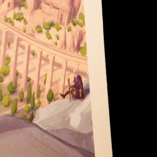 THE ELDER SCROLLS OBLIVION - Imperial City - Konsttryck - Begränsad Utgåva Fanattik