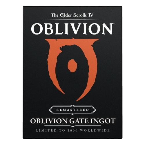 THE ELDER SCROLLS OBLIVION - Oblivion Gates - Limited Edition Ingot Fanattik
