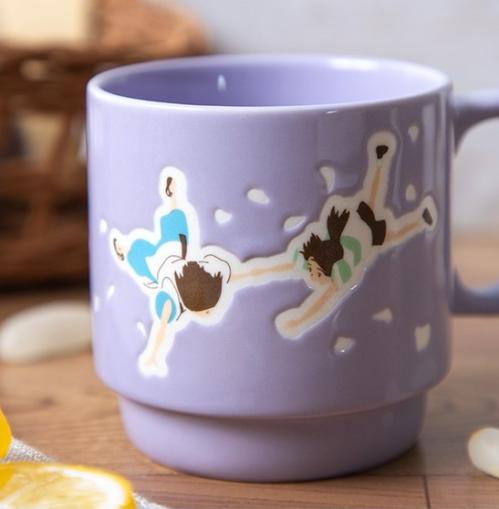 SPIRITED AWAY - Chihiro & Haku - Prägling färgad mugg Benelic