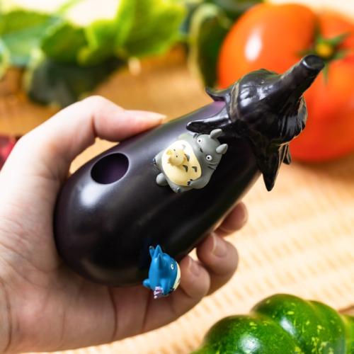 MIN GRANN TOTORO - Aubergine - Fig. Soliflore 9cm