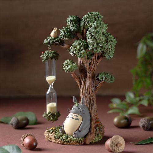 MIN GRANN TOTORO - Kafri & Totoro - Diorama Sand Timer 16cm Benelic