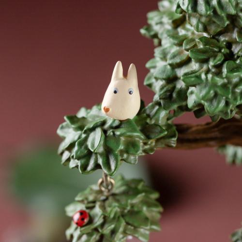 MIN GRANN TOTORO - Kafri & Totoro - Diorama Sand Timer 16cm Benelic