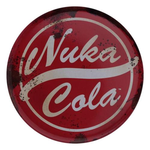 FALLOUT - 4 Embossed Metal Coasters Fanattik