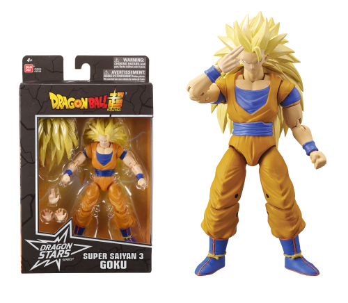 DRAGON BALL - Goku SS3 - Figur Dragon Stars 17cm Serie 10 Bandai Red