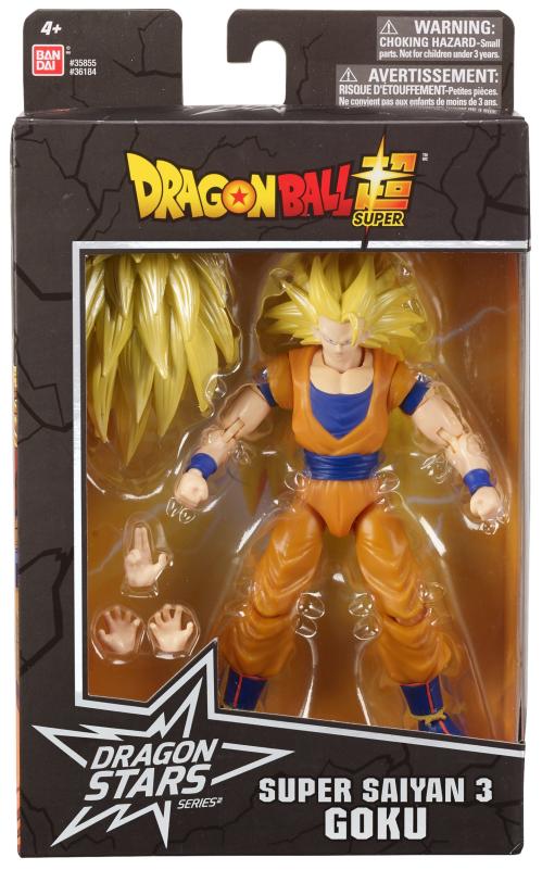 DRAGON BALL - Goku SS3 - Figur Dragon Stars 17cm Serie 10 Bandai Red