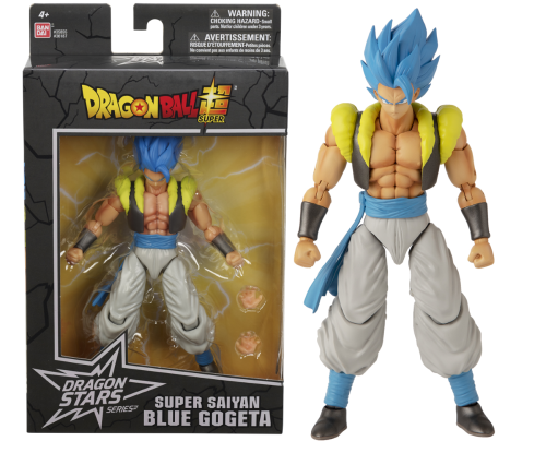DRAGON BALL - Gogeta Blue SS - Figur Dragon Stars 17cm Serie 11 Bandai Red