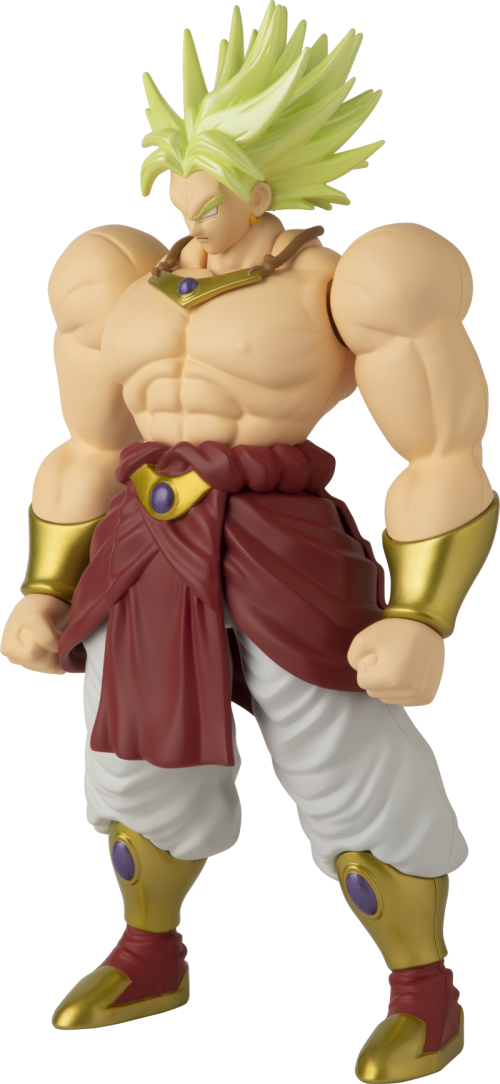DRAGON BALL - SS Broly Anime - Figur Super Limit Breaker 33cm Bandai Red