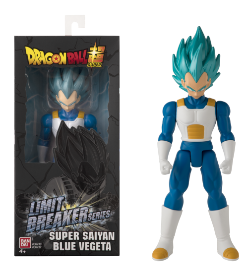 DRAGON BALL - Blue Vegeta - Giant Figure Limit Breaker 30cm Bandai Red