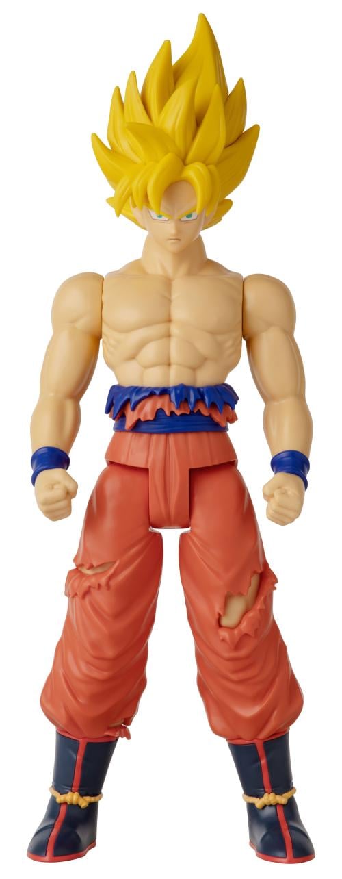 DRAGON BALL - SS Goku Battle Damage - Giant Figure Limit Breaker 30cm Bandai Red