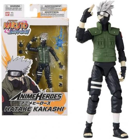 NARUTO - Hatake Kakashi - Figur Anime Heroes 17cm Bandai Red