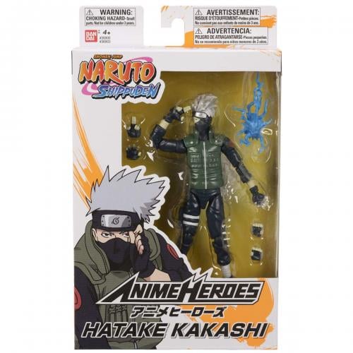 NARUTO - Hatake Kakashi - Figur Anime Heroes 17cm Bandai Red