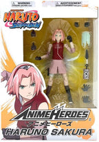 NARUTO - Haruno Sakura - Figur Anime Heroes 17cm Bandai Red