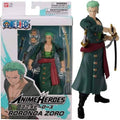 ONE PIECE - Roronoa Zoro - Figur Anime Heroes 17cm Bandai Red