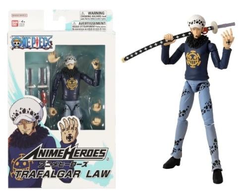 ONE PIECE - Trafalgar Law - Figur Anime Heroes 17cm Bandai Red