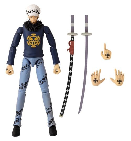 ONE PIECE - Trafalgar Law - Figur Anime Heroes 17cm Bandai Red