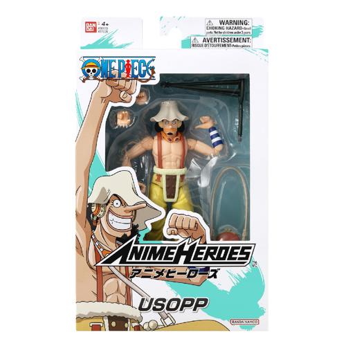 ONE PIECE - Usopp - Figur Anime Heroes 17cm Bandai Red