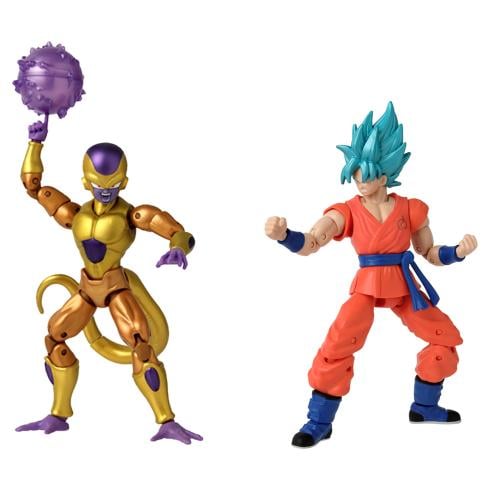 DB - Gold Freezer VS SS Blue Goku - Battle Pack Dragon Stars 17cm Bandai Red