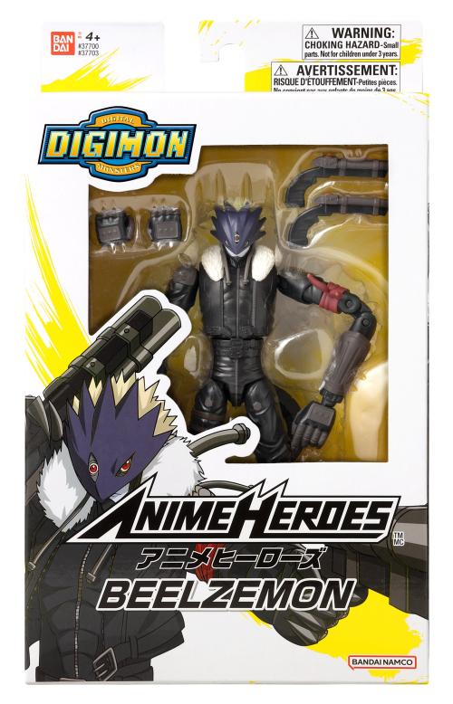 DIGIMON - Beelzemon - Figur Anime Heroes 17cm Bandai Red