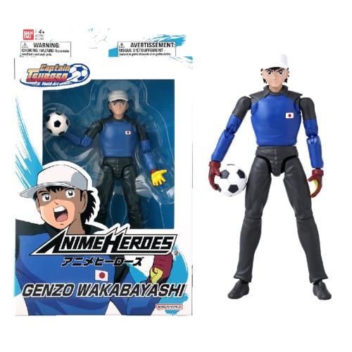 CAPTAIN TSUBASA - Genzo Wakabayashi - Figur Anime Heroes 17cm Bandai Red