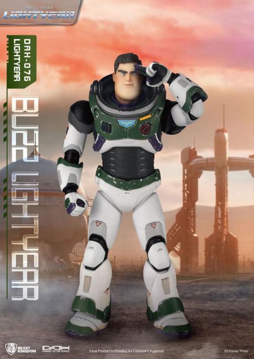 DISNEY - Buzz Lightyear Alpha Suit - Figur Dynamic Action Heroes 21cm Beast Kingdom