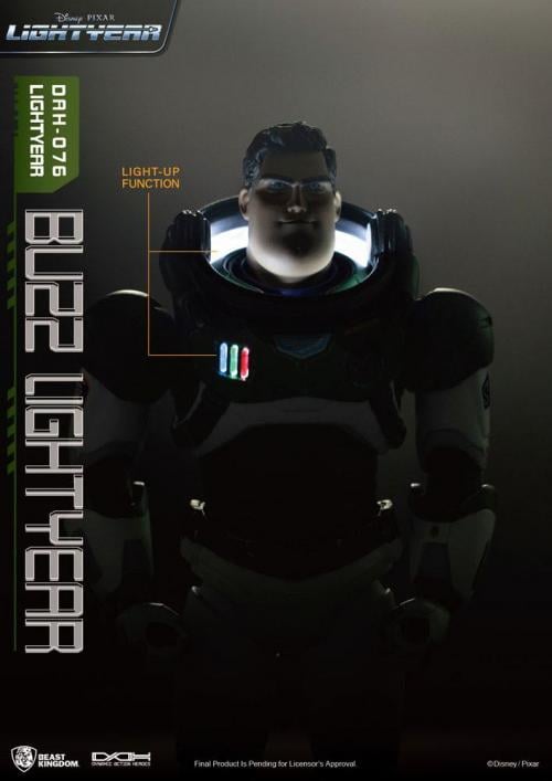 DISNEY - Buzz Lightyear Alpha Suit - Figur Dynamic Action Heroes 21cm Beast Kingdom