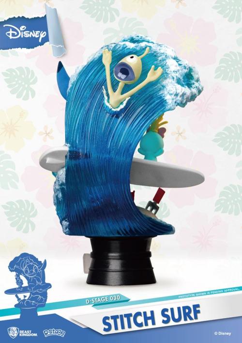 DISNEY - Stitch Surf - Diorama D-Stage Summer Series 15cm Beast Kingdom