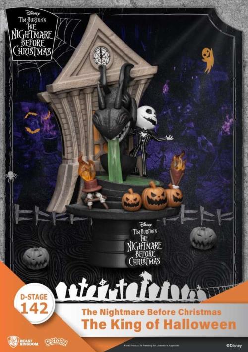 NIGHTMARE BEFORE CHRISTMAS - King Of Halloween - Diorama D-Stage 15cm Beast Kingdom