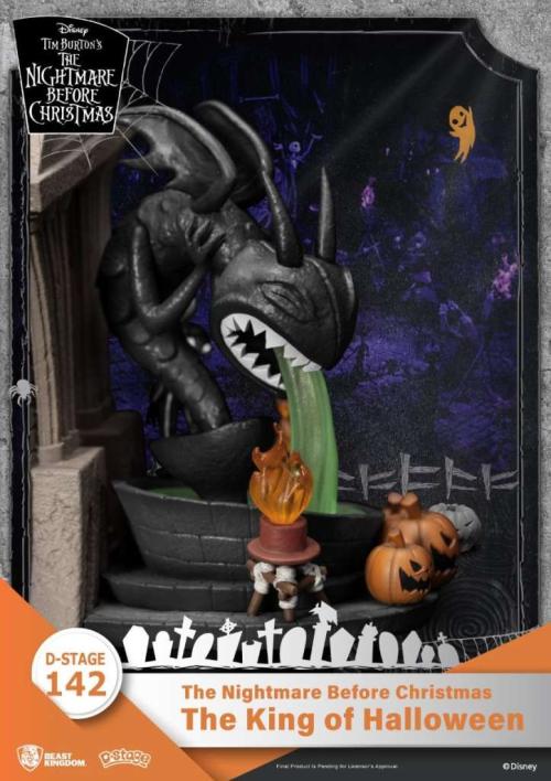 NIGHTMARE BEFORE CHRISTMAS - King Of Halloween - Diorama D-Stage 15cm Beast Kingdom