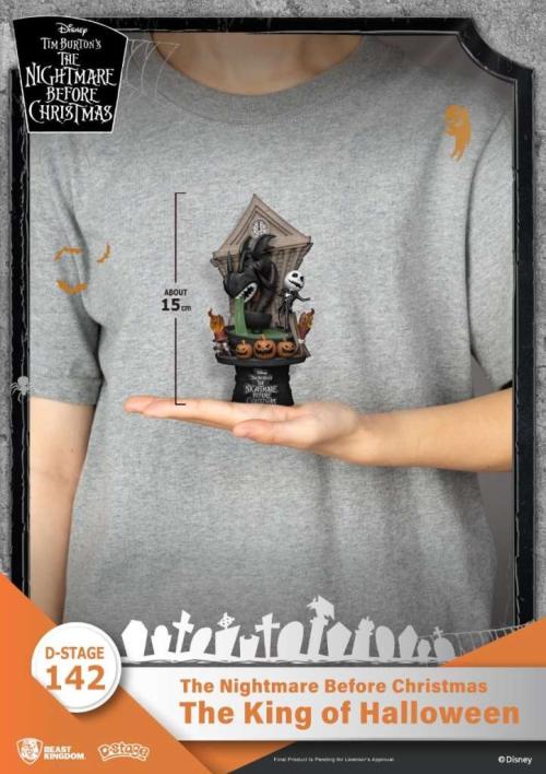 NIGHTMARE BEFORE CHRISTMAS - King Of Halloween - Diorama D-Stage 15cm Beast Kingdom