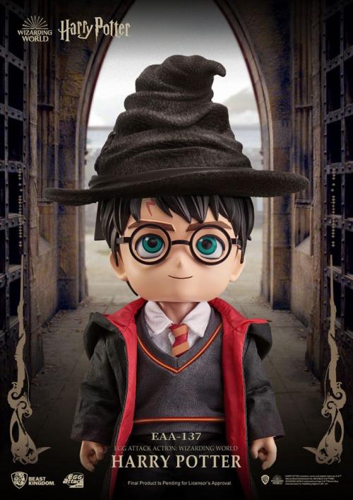 HARRY POTTER - Harry - Figurine Egg Attack Action Wizarding World 11cm Beast Kingdom