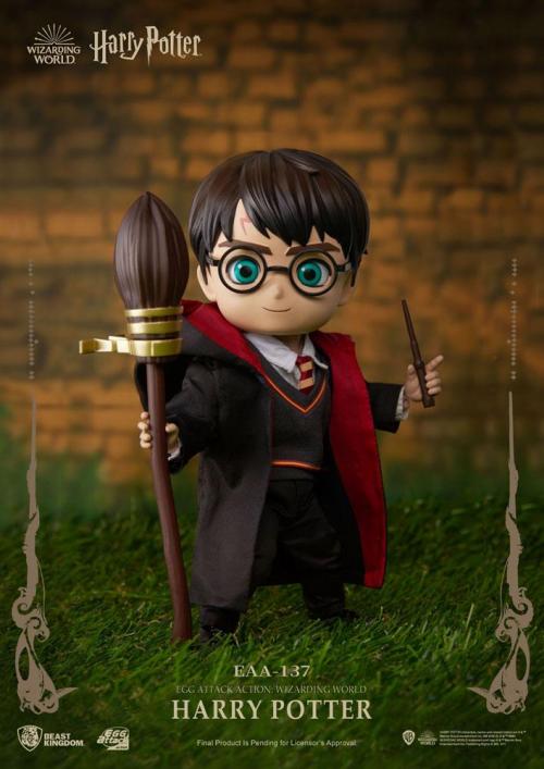 HARRY POTTER - Harry - Figurine Egg Attack Action Wizarding World 11cm Beast Kingdom