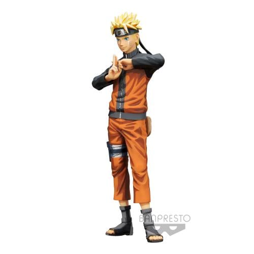NARUTO SHIPPUDEN - Uzumaki Naruto - Figurine Grandista Nero Banpresto