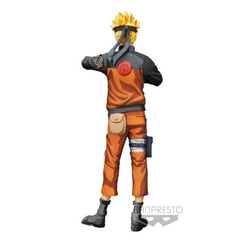 NARUTO SHIPPUDEN - Uzumaki Naruto - Figurine Grandista Nero Banpresto