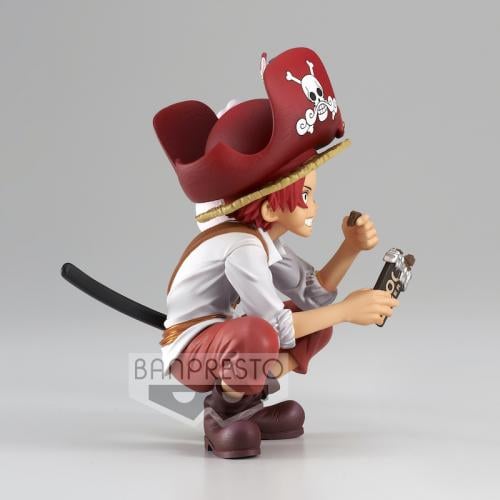 ONE PIECE - Shanks - The Grandline Children Figur 9cm Banpresto